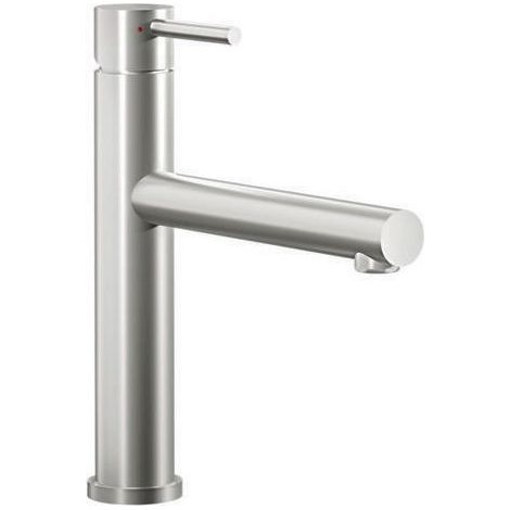 Mitigeur d'évier monocommande Como Sky inox massif VILLEROY & BOCH