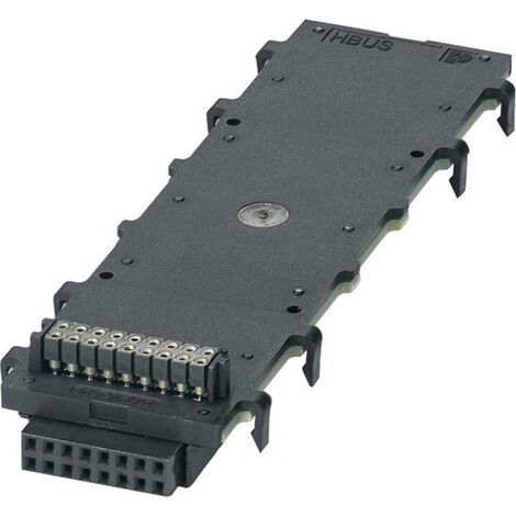 Phoenix Contact HBUS 107,6-16P-1S BK P1 Connecteur Bus Raspberry Pi® noir Adapté pour (ordinateur monocarte) Raspberry Pi® 1 pc(s) W529061 (1/4)