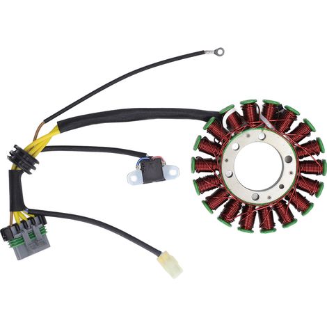 Ensemble de bobine de cuivre de stator de magnéto électrique pour VTT 3089959, remplacement pour Polaris Sportsman 500 2006-2009 (1/5)
