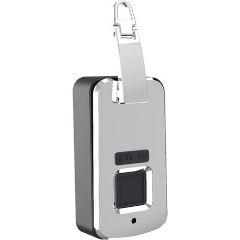 Mini cadenas intelligent portable à empreinte digitale pour valise, sac à dos et sac à main (1/2)