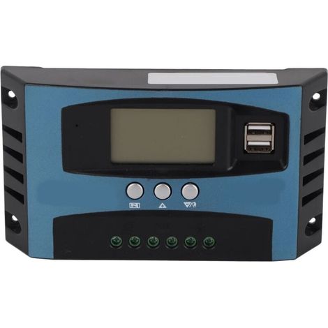 Contrôleur de Charge Solaire MPPT Intelligent 40A 12V 24V avec Écran LCD et Décharge 10A (1/4)