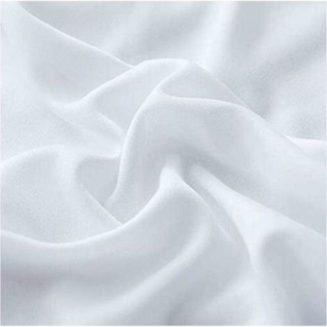 Protège-Matelas - 160x200 Cm - Imperméable Respirant - Anti-Acariens - Pour Matelas Jusqu'à 30 Cm - 1 Pièce (1/4)