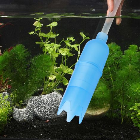 HS-M Grand aquarium manuel Changeur d'eau Nettoyeur de gravier Pompe de nettoyage d'aquarium Accessoires (1/5)