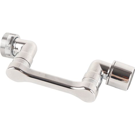 Rallonge de robinet en cuivre, 1080° rotatif, aérateur mousseur adaptateur pour évier cuisine, lavabo salle de bain (1/5)
