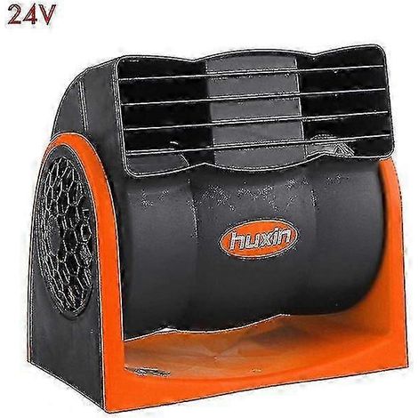 12V/24V Auto-Klimaanlage LKW Fahrzeug Boot Auto Kühlluftventilator Geschwindigkeit einstellbar Leise Kühlleistung Auto Zigarettenanzünder (24V)