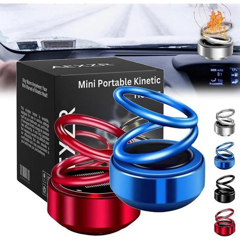 Mini chauffage cinétique portable, chauffage cinétique portable pour chambre, véhicules, salles de bain (noir) (1/5)