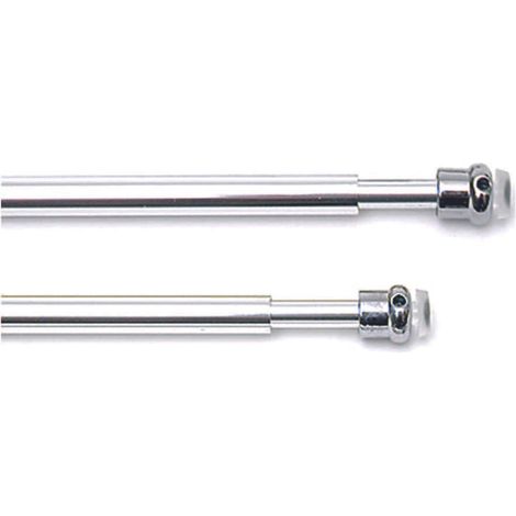 BACCHETTA PER TENDE ESTENSIBILE UNIVERSALE 27/36 cm - Cromo