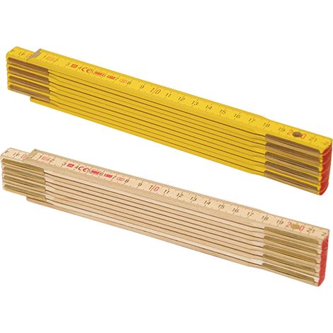 DOPPIMETRI LEGNO GIALLO