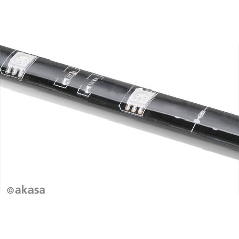 Tira led akasa vegas m magnética reutilizable 50 cm (1/3)