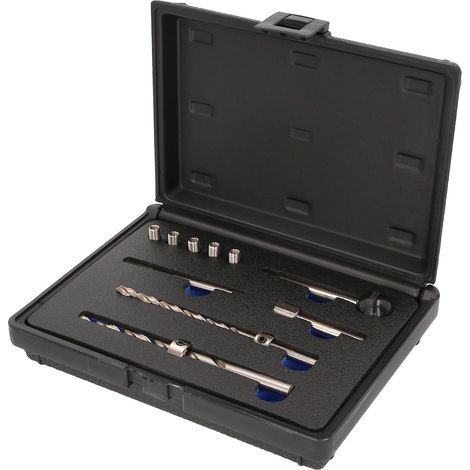 Kstools – Kit de réparation vis de serrage d’injecteur pour moteurs Mercedes CDI – 9 pcs – Réparation filetage M6 x 1,0 sans retirer le couvercle (1/5)