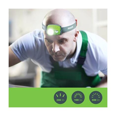 Philips Automotive X30HEADX1 Xperion 3000 Headlamp LED Lampe de travail à batterie 3 W 300 lm R053982 (1/4)