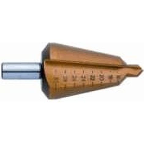 Exact Blechschälbohrer Größe 2 4-20 mm HSS TIN Rundschaft Gewindeschneider