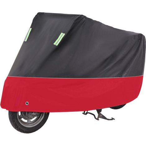 Telo coprimoto, per giornate di sole e di pioggia, protezione solare, protezione dalla pioggia, protezione dalla polvere, foro per lucchetto antifurto, CZ-33, XL (20085105 cm) (1/2)