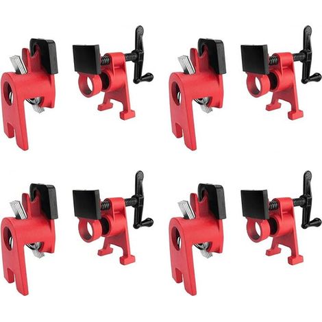 3/4 Inch Screw Clamps, Dorming Joint Clamp, for Woodworking, Pipe (1/5)