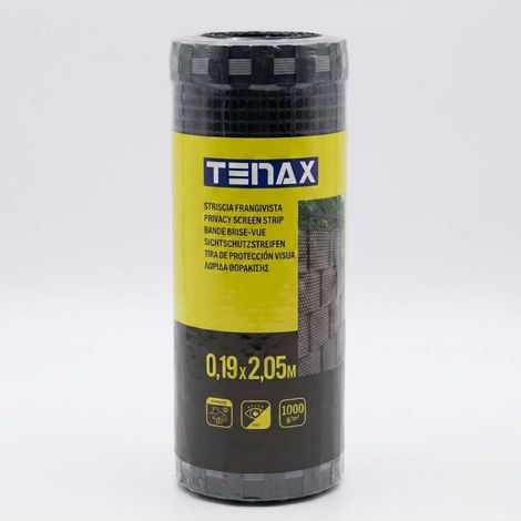 Tenax Striscia Frangivista 19x205 cm Antracite/Grigio Chiaro HDPE
