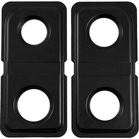 WB34K10009 WB34K10010 Lèchefrites de rechange pour plaques de cuisson, pièces détachées pour cuisinières, lèchefrites à double brûleur pour four (1/5)