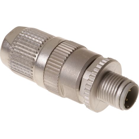 HARTING 21032811405 Sensor-/Aktor-Datensteckverbinder M12 Stecker, gerade  Polzahl Sensoren: 4 1 St.