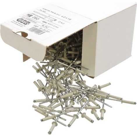 Rivetto cieco 250 pz bianco UNIVERSALE 486497