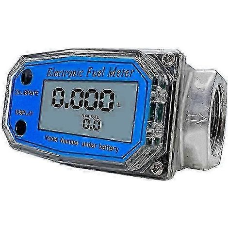 Débitmètre à turbine 1/2"-3" - Capteur de débit électronique pour tuyaux 2025 nouveau 1 pouce (1/5)