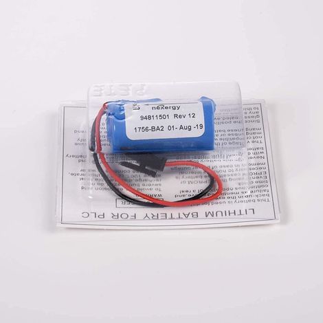 4pcs PLC Lithium Battery for Allen Bradley 1756-BA2 HHT Series 3V 1200mAh BR2/3A-AB (1/5)