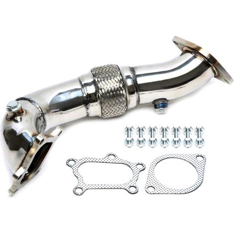 Downpipe Echappement Inox Mazda 3 2.3MPS 2006 a 2014-39069224 (1/2)