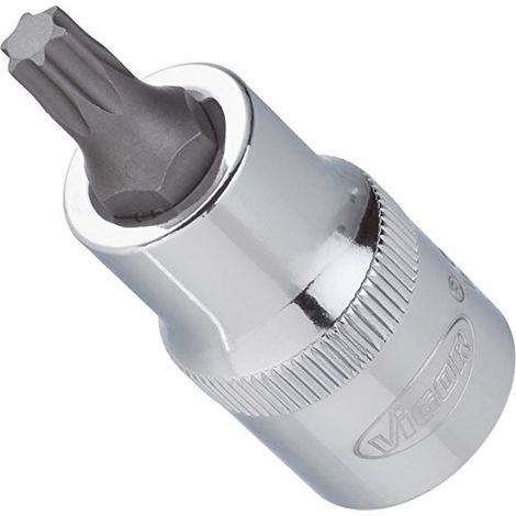 Vigor de tournevis Torx T 27, 55 mm, 1/2 ", 1 Pièces V2153 (1/4)