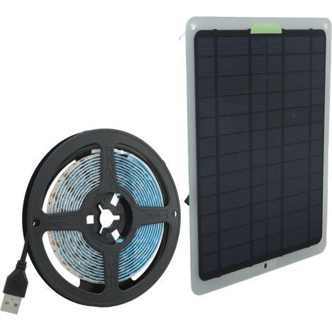 20W spectre complet lampe à énergie solaire LED 5V IP65 étanche plante solaire pousser bande lumineuse pour serre de jardin (1/5)