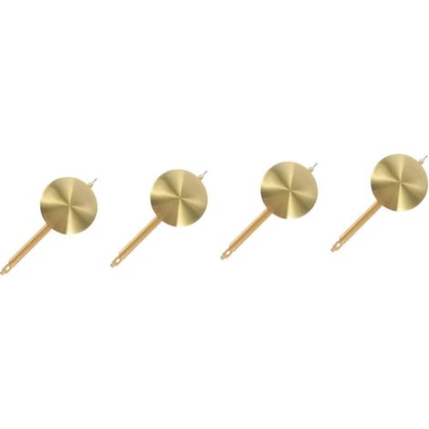 4 Pièces Accessoires De Pendule Fournitures De Pendule D'horloge D'horloge à Pendule Coucou Mécanisme Horloges Horloge LED Décor Pendule D'horloge Mécanique Alliage (1/5)