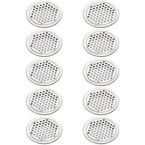 20 Pieces Round Stainless Steel Air Vent Grille Ventilation Grill Cover Circle