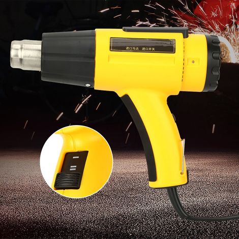 Pistolet thermique électrique 2000W 50Hz outil de soudure pour décor et emballage rétractable (1/5)
