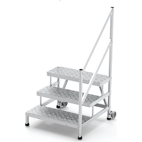 Stufenpied 3 Stufen - Maximale Arbeitshöhe 2.70m - Breite 1.55m - MP3-150-RAGCD