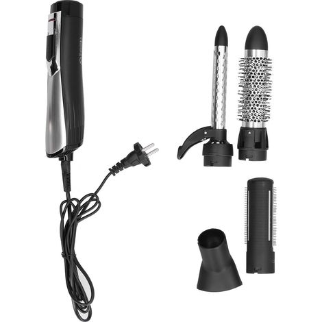 Lisseur/Boucleur multifonction 4 en 1 1000 W avec peigne intégré pour lisser, boucler et sécher les cheveux (UE 220-240 V) (1/5)
