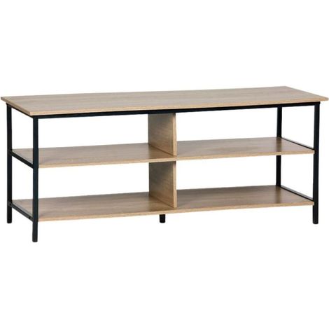 Muebles Auxiliares - Mueble Auxiliar Elas 3 Niveles - Negro