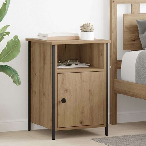 Bedside Cabinet Artisan Oak 40 x 42 x 60 cm Engineered Wood vidaXL (1/5)