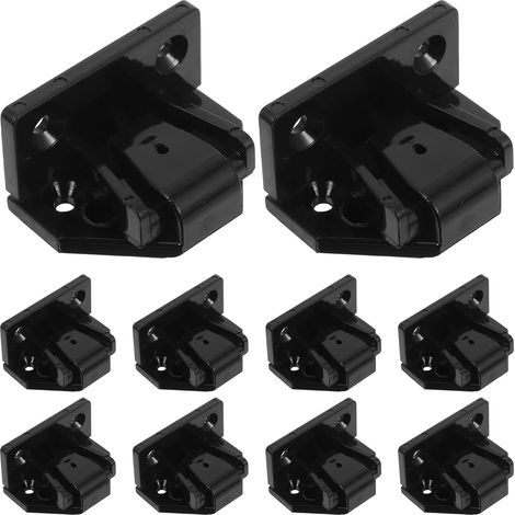 Quincaillerie en plastique Healeved, lot de 10 pièces, avec supports colonnes romaines  conception