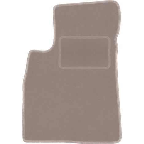 Tapis conducteur en velours pour : Kia Opirus berline (2002-2011) beige