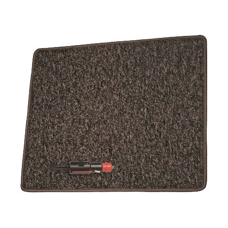 ProCar Heizteppich 230 V 60x40 cm braun