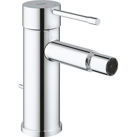 RUBINETTO MISCELATORE MONOCOMANDO CROMATO PER BIDET SERIE ESSENCE - SCARICO 11/4 - GRO