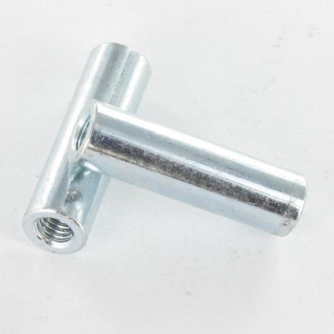 Entretoise Cylindrique 10X35 M6 Acier zingué-1 pièce