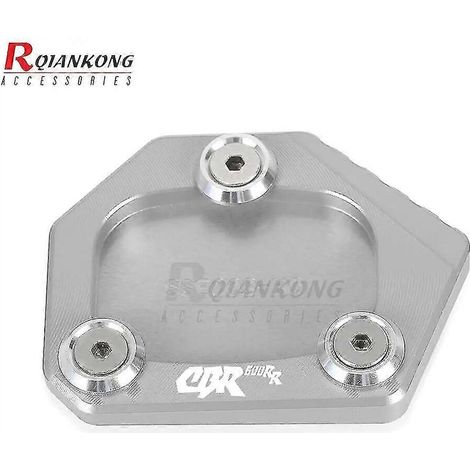 Motorrad für Honda CBR250R CBR250F CBR300R CBR500R CBR600F CBR600RR CBR650F CBR650R CNC Seitenständer vergrößert Seitenständer-Fußplatte--CBR600RR Logo (1/5)
