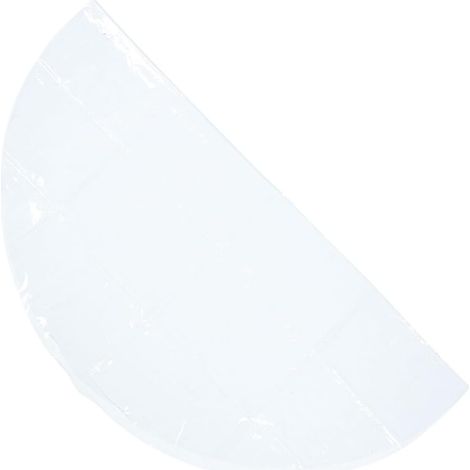 Nappe Ronde Transparente en PVC Imperméable et Résistante à l'huile, Protège la Table, Portable, pour Salon et Restaurant (1/5)