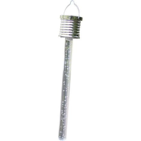 Solarbetriebene LED-Acryl-Hängeleuchten, 2er-Pack, Garten- und Terrassenleuchten, kabellose Installation, energiesparend