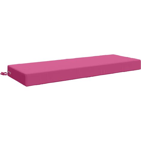 Seat Cushion SOEST 100% Polyester Pink 120 x 40 x 10 cm vidaXL (1/5)