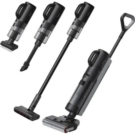 Dreame H12 Dual Aspirateur laveur sans fil 4-en-1, séchage à l’air chaud, nettoyage intelligent, nettoyage des bords, commande vocale (1/4)