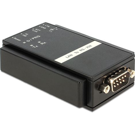 Delock converter ethernet lan  serial rs-232