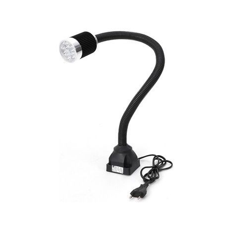 220V CNC Maschinenlampe Fixed Based LED Arbeitsleuchte Schwan Flexibel Licht Arm (1/4)