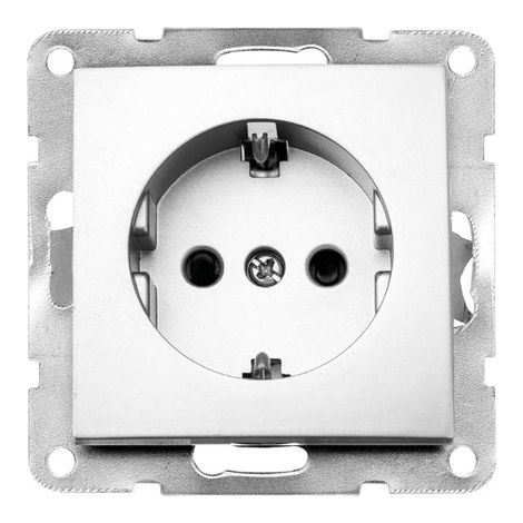 Base enchufe sucko empotrable Iota Plata GSC 103500011