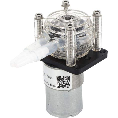 Ej.Life Peristaltische Flüssigkeitspumpe G928, 500 ml/min Peristaltische Dosierpumpe mit großem Durchfluss für das Aquarienlabor(24V) A