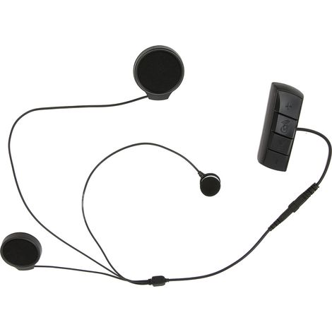 Écouteurs Bluetooth 5.0 pour casque de moto avec navigation GPS, appels mains libres, musique stéréo et intercom étanche. (1/5)