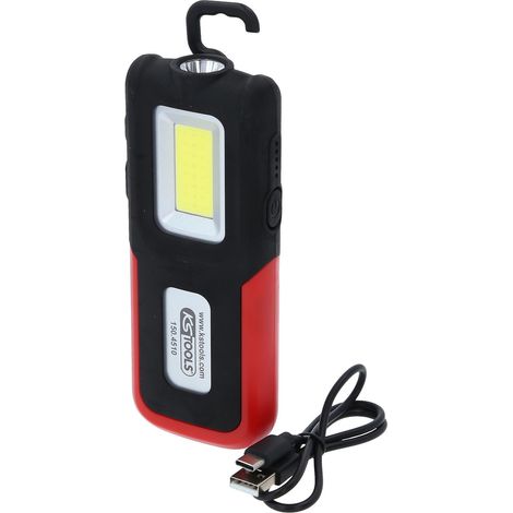 Lámpara portátil kstools 150.4510 500 lúmenes impermeable impacto (1/4)